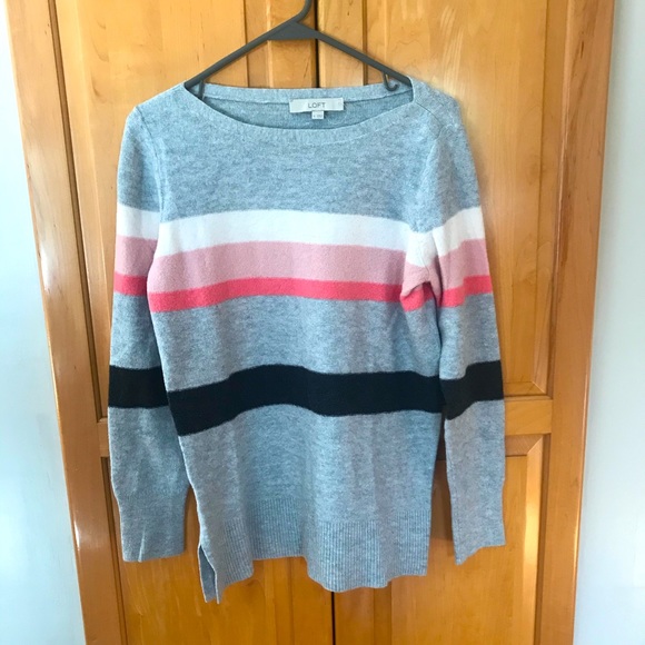 LOFT Sweaters - LOFT Striped Sweater